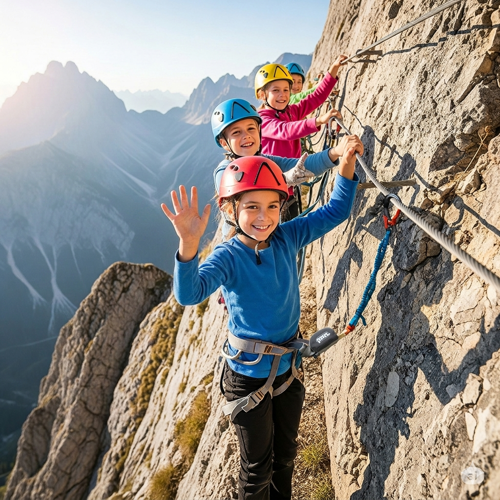 Kinder Outdoor Ausrüstung gemietet