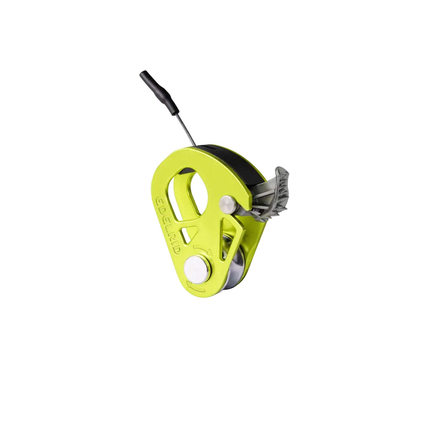 Umlenkrolle mit Rücklaufsperre (Petzl Micro Traxion / Edelrid Spoc)