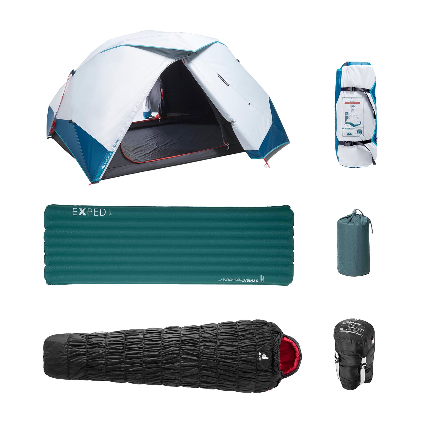 2 Personen Campingplatz Set