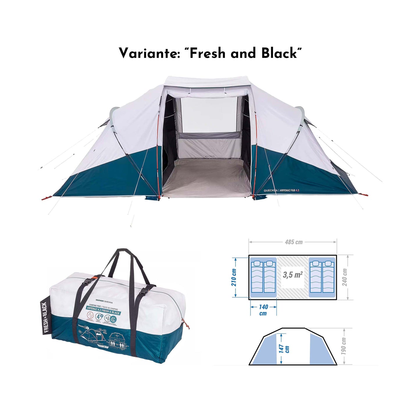 zelt arpenaz 4.2 Rent a 4-person camping set | your summit outdoor rental – Dein Gipfel